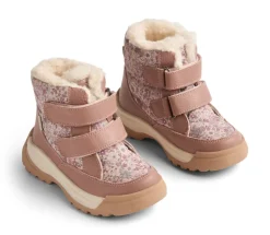 Wheat Vinterstøvle Millas Tex - Rose dust flowers- Vinterstøvler