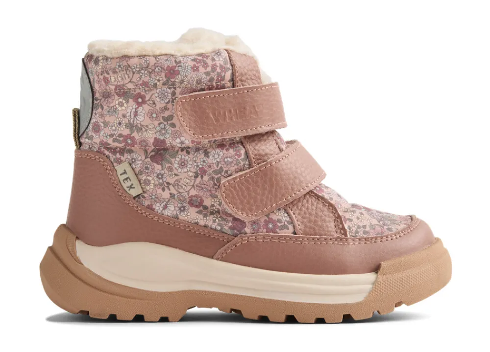 Wheat Vinterstøvle Millas Tex - Rose dust flowers- Vinterstøvler