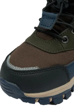 Mikk-Line Vinterstøvle Tex Velcro - Chocolate chip- Vinterstøvler