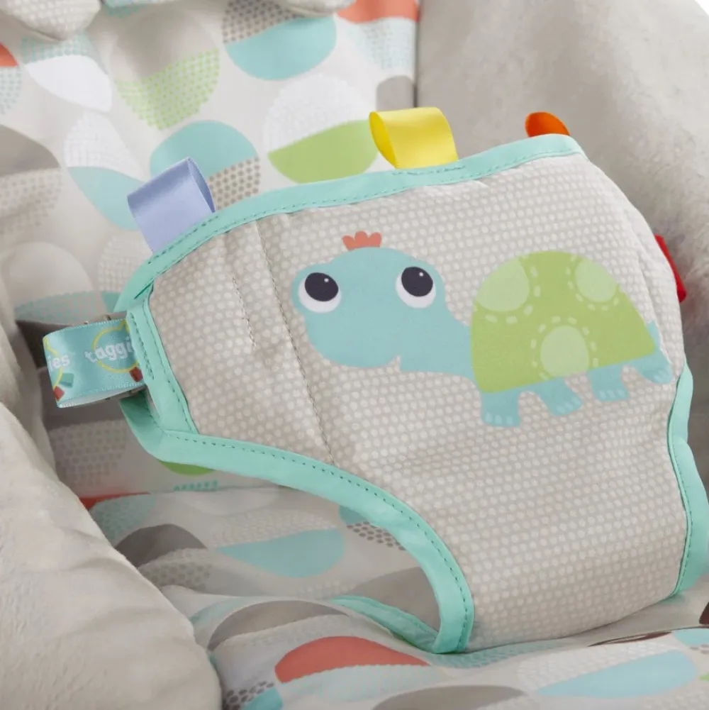 Bright Starts Vippe skråstol, Happy Safari Bouncer-Børn Skråstole