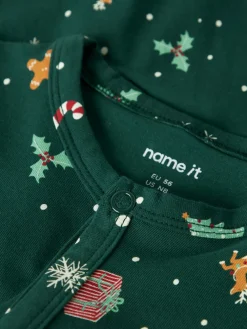 NAME IT Vismas natdragt - Botanical Garden- Juletøj|Heldragter U. Fod