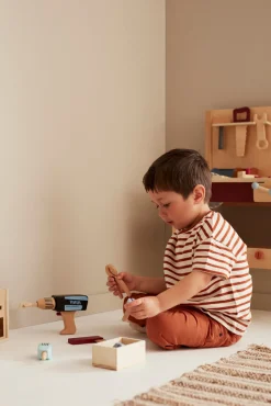 Kids Concept Værktøjskuffert i træ- Værktøj & Værktøjsbænke