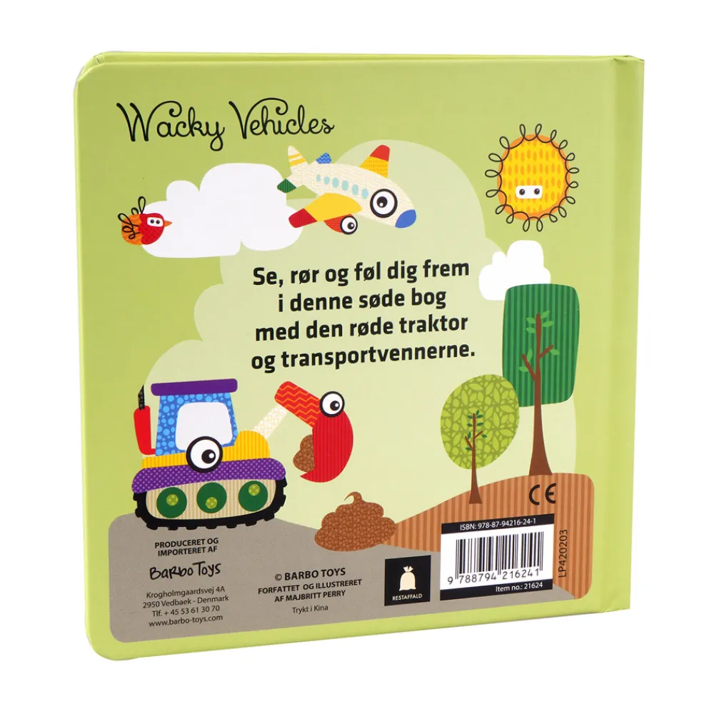 Barbo Toys Wacky Wonders Touch and Feel Book - Traktor- Røre- & Følebøger|Papbøger