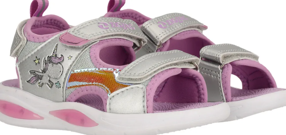 ZIG ZAG Wiggy sandal med lys - 4237- Sandaler Med Åben Tå