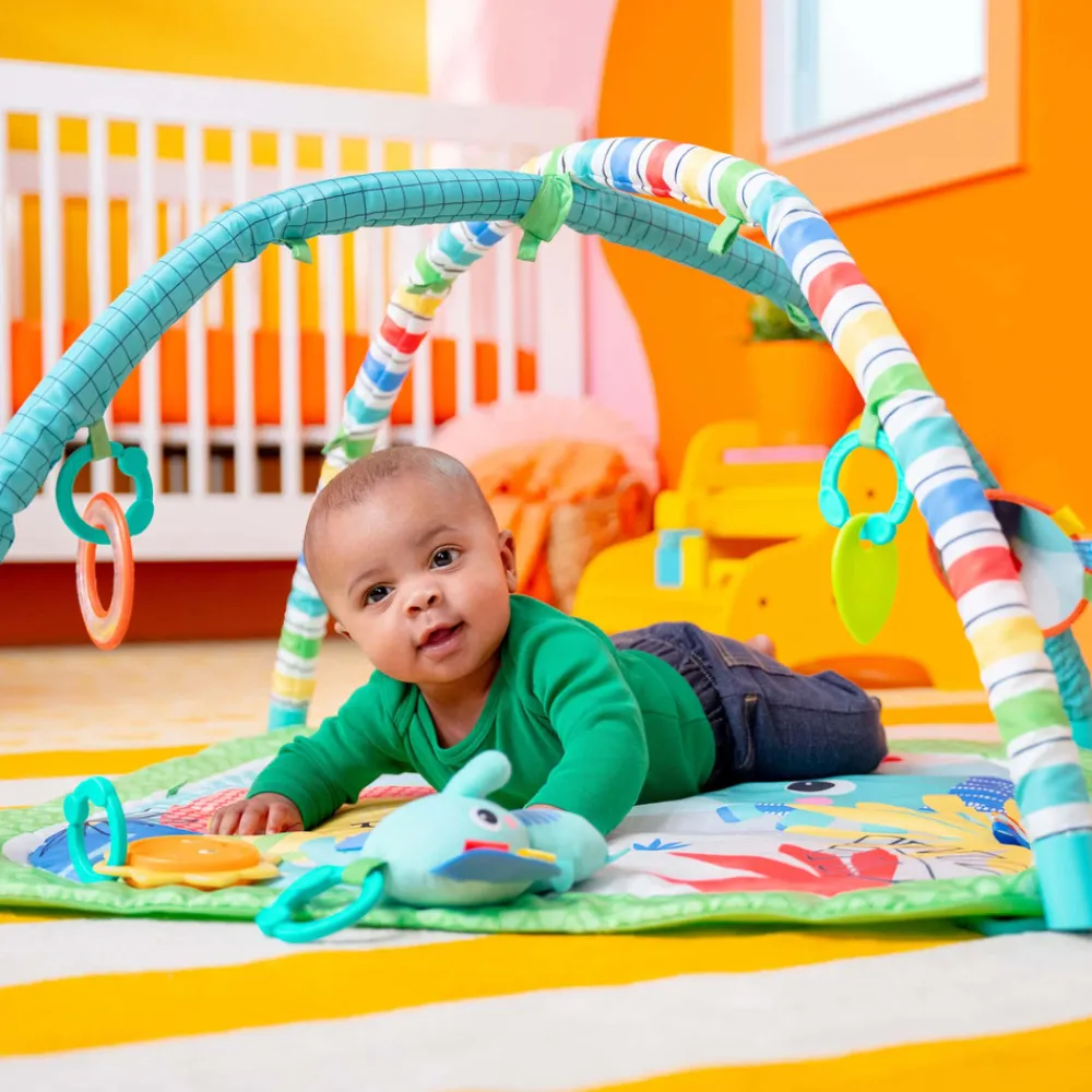 Bright Starts Wild Wiggles FoldAway Aktivitetstæppe- Aktivitetstæpper