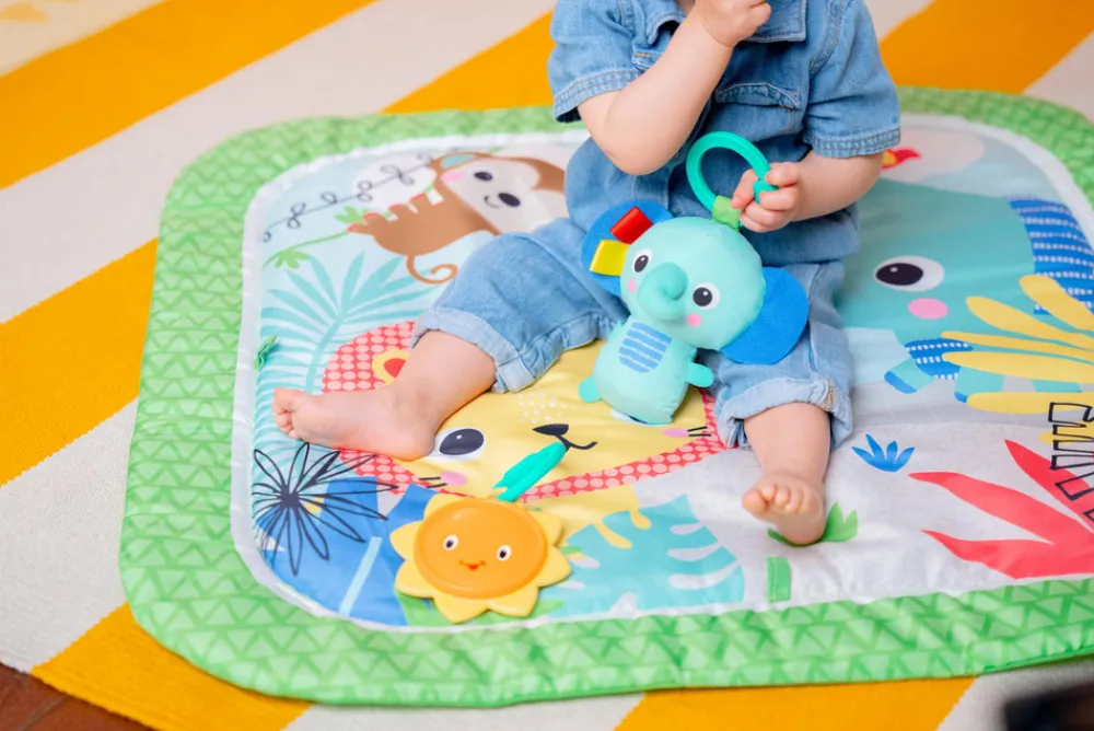 Bright Starts Wild Wiggles FoldAway Aktivitetstæppe- Aktivitetstæpper