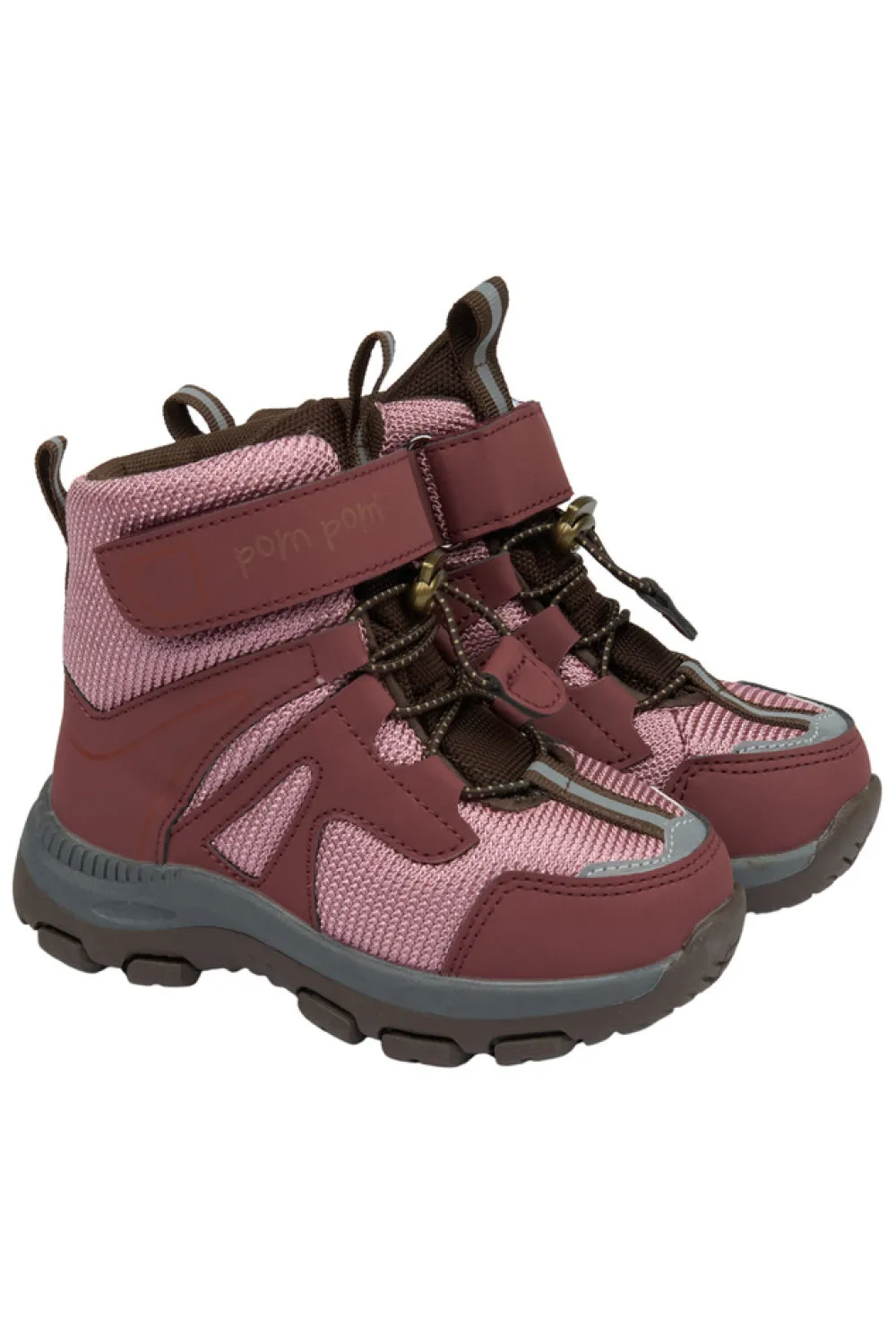 Pompom Wilder Støvle - Dark rose- Vinterstøvler