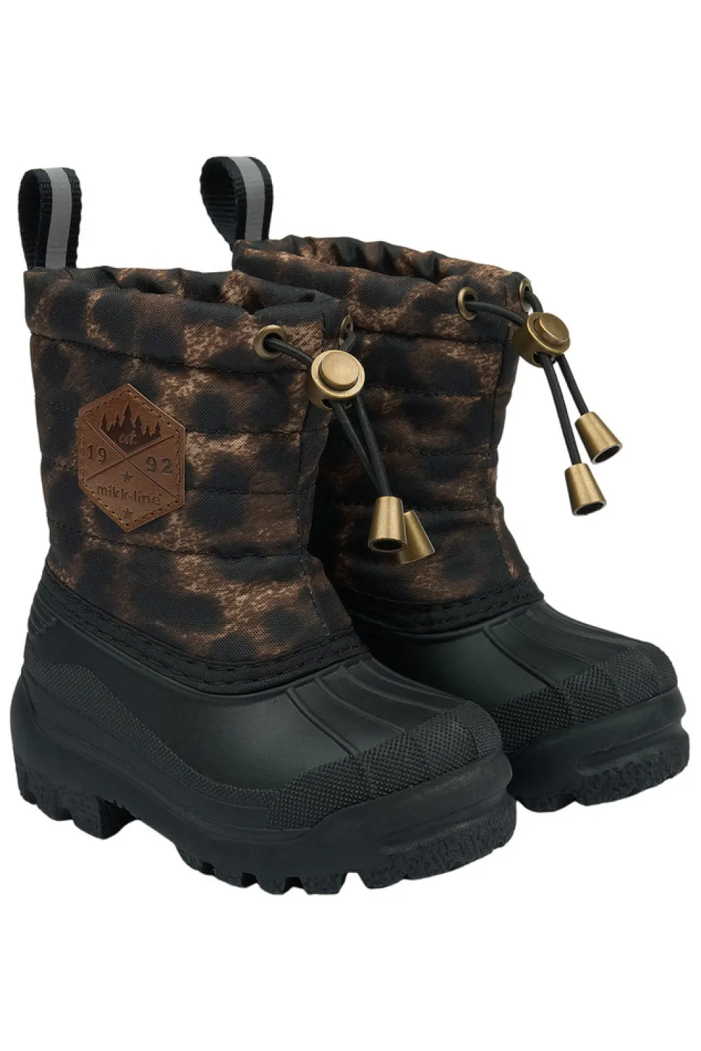 Mikk-Line Winter Boot Rubber AOP - Leo- Vinterstøvler