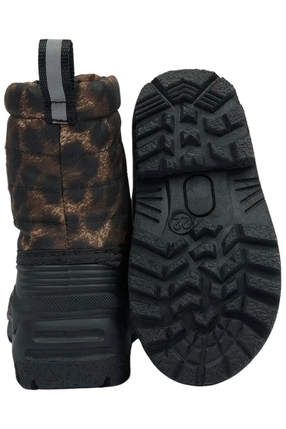 Mikk-Line Winter Boot Rubber AOP - Leo- Vinterstøvler