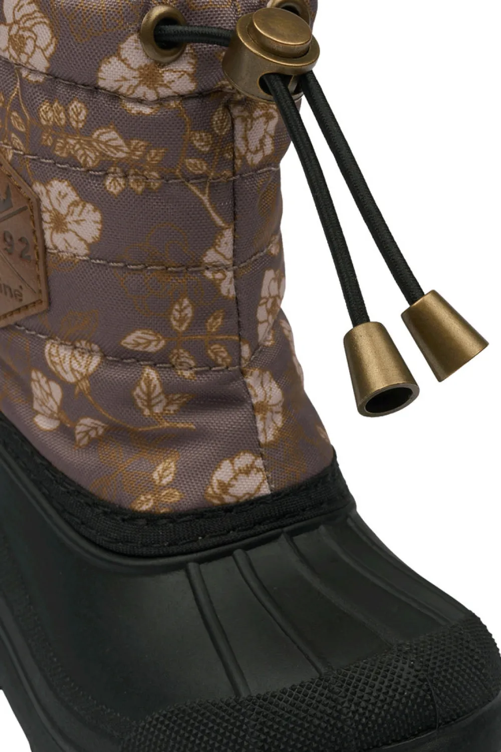 Mikk-Line Winter Boot Rubber AOP - Sparrow- Vinterstøvler