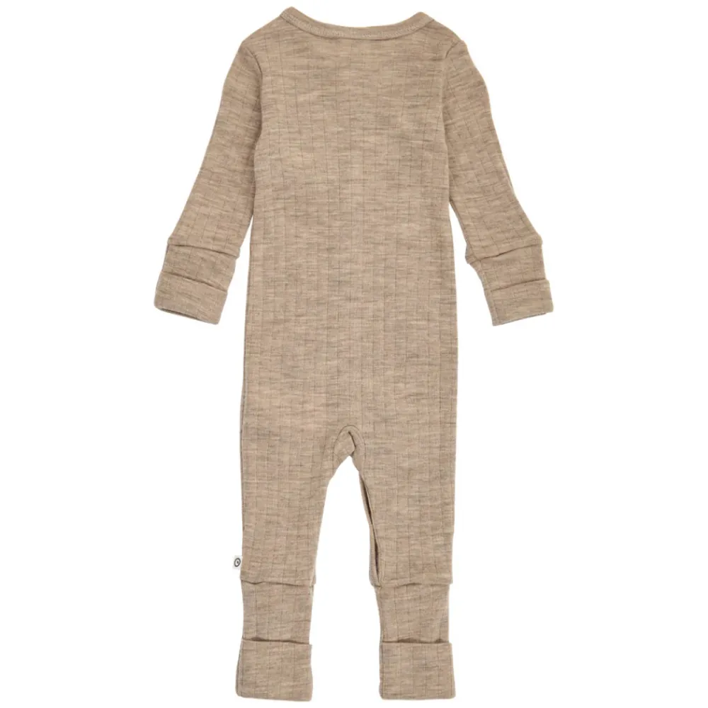 Müsli Woolly heldragt med fødder - 821000011- Ulddragter