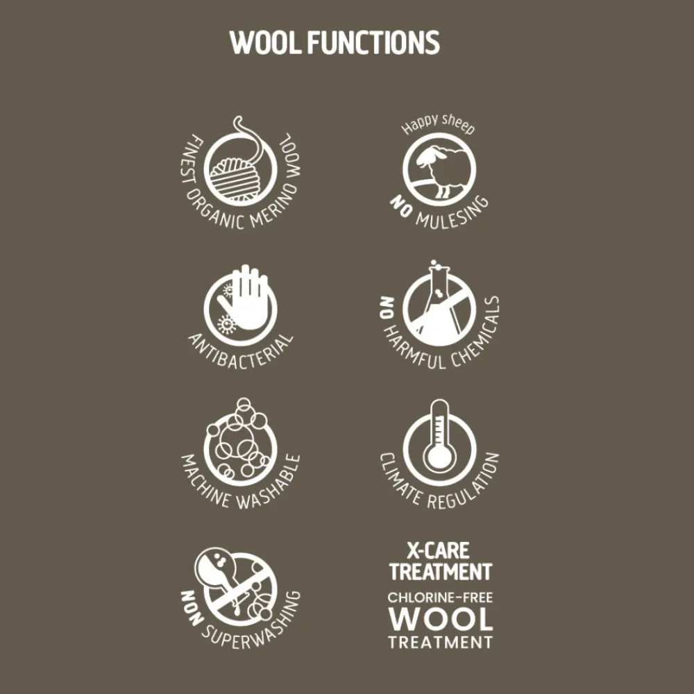 Müsli Woolly Merinould Fleece Bukser - 821000011- Uldunderdele|Bukser