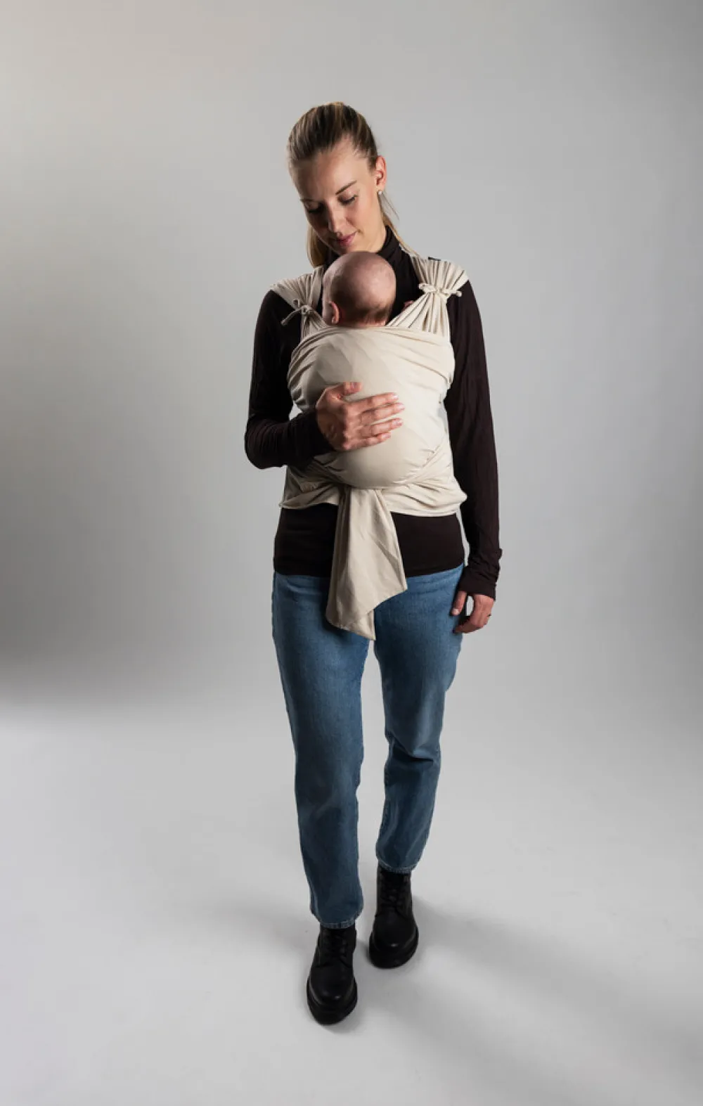 Najell Wrap - Powder Beige /M- Bæreseler & Vikler