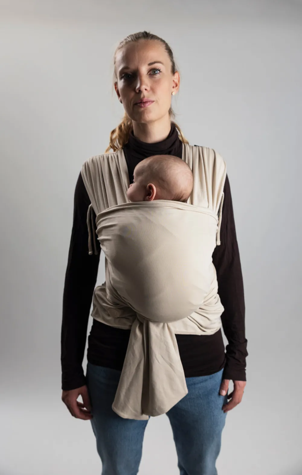 Najell Wrap - Powder Beige /XL- Bæreseler & Vikler