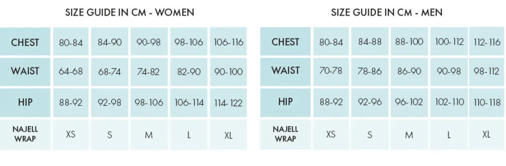 Najell Wrap L - Charcoal Black- Bæreseler & Vikler