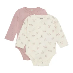 BeKids Wrap Langærmet (2-pak) - 6051- Multipack|Bodystocking Langærmet