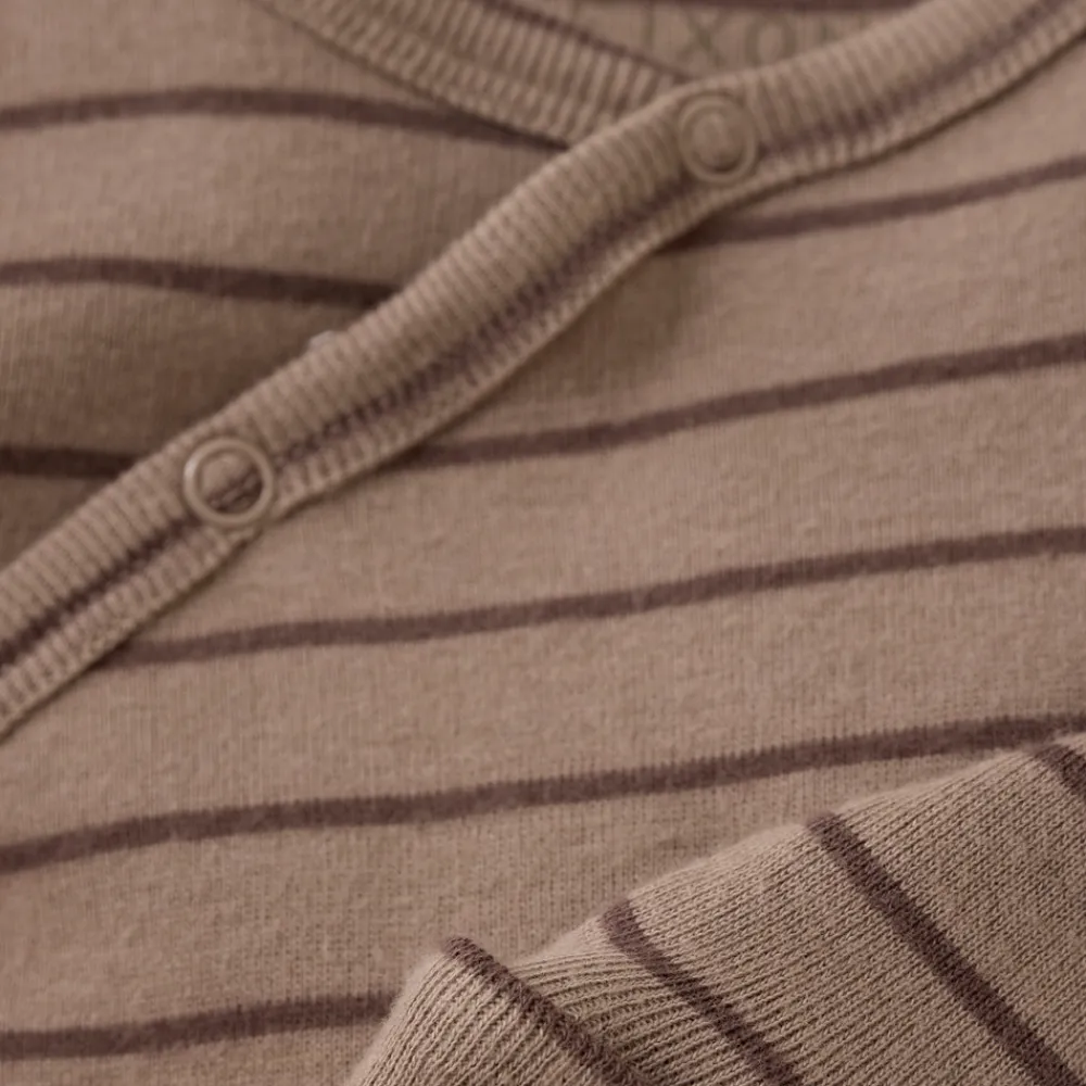 Fixoni Wrap Rib Body Langærmet - 2122- Bodystocking M. Skrålukning