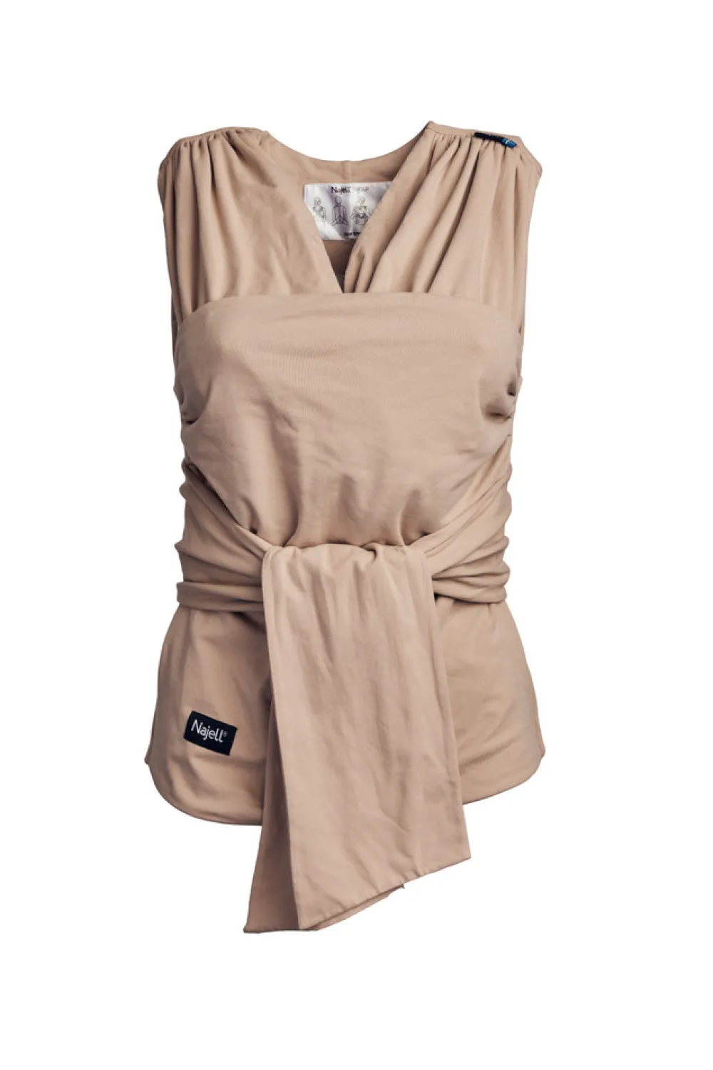 Najell Wrap S - beige biscotti cream- Bæreseler & Vikler