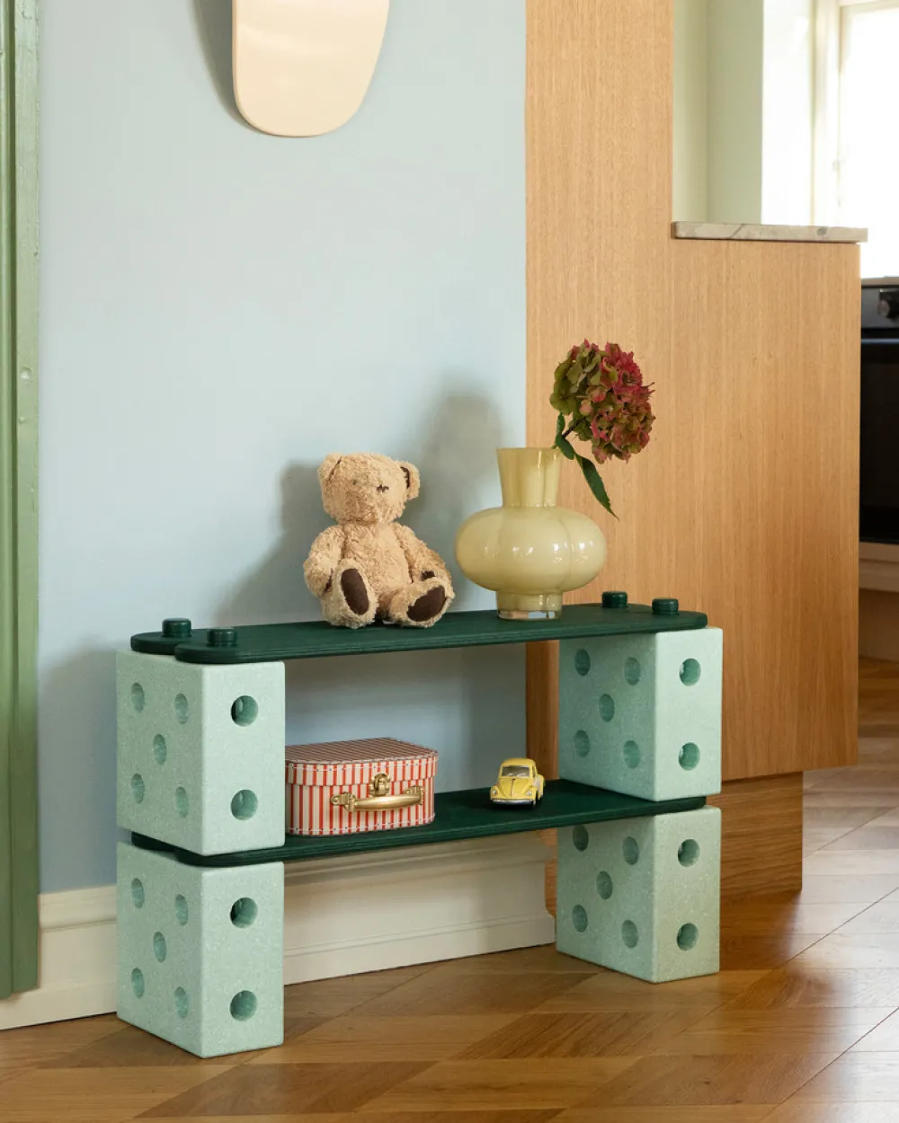 MODU 2x Balancebomme Forest Green- Tumlemøbler