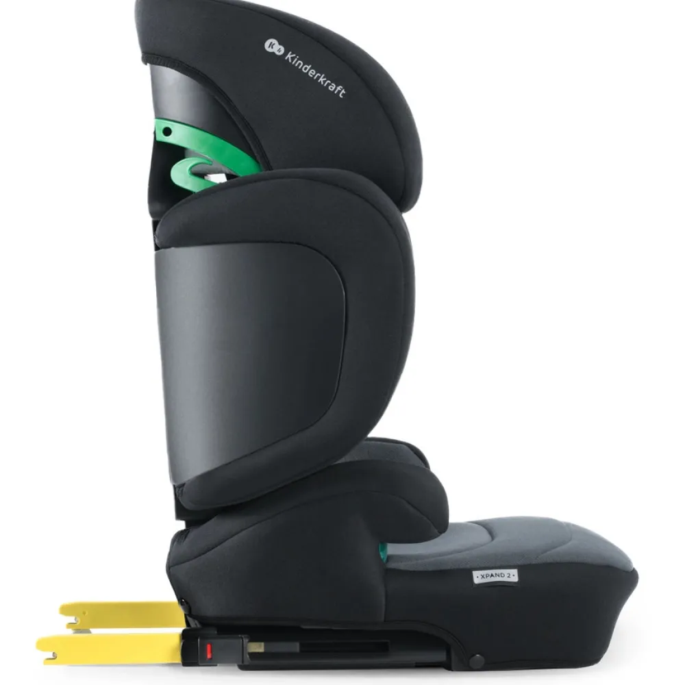 Kinderkraft XPAND 2 i-Size - graphite black- Autostole 100-150 Cm (4-12 År)