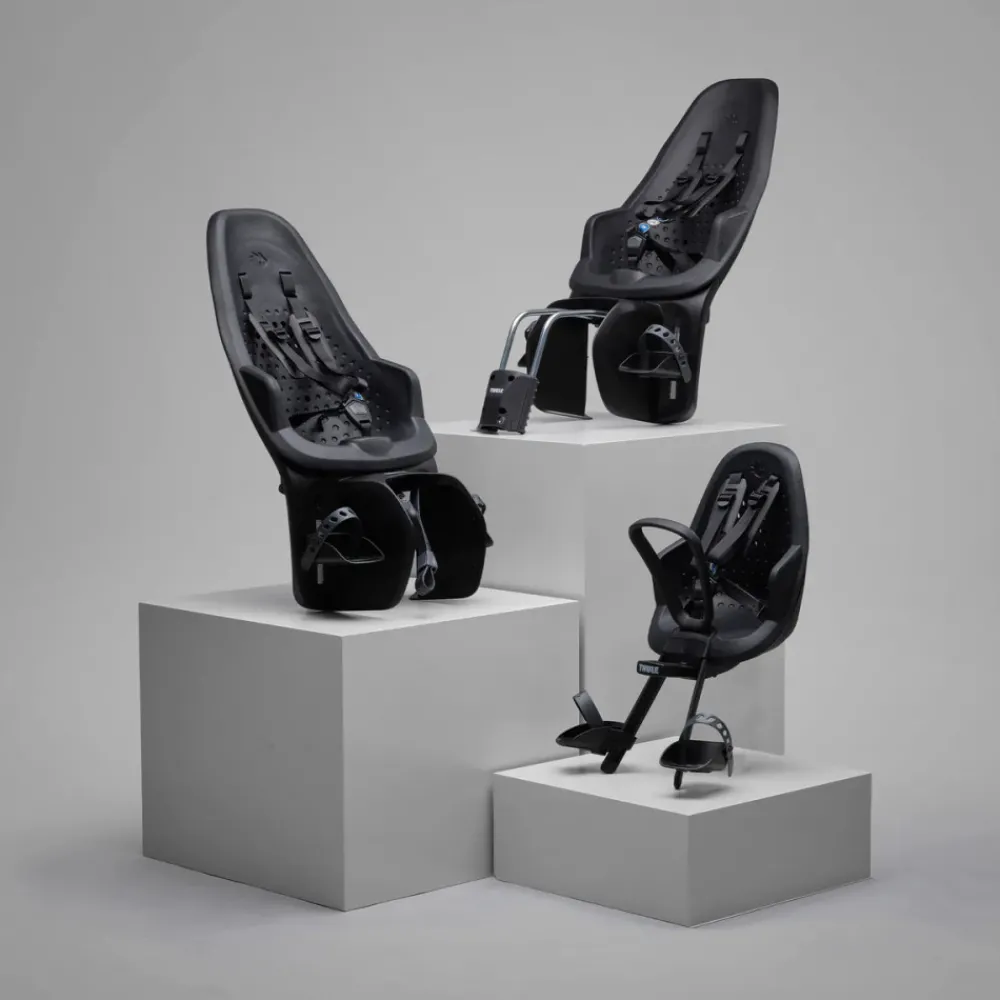 Thule Yepp 2 Maxi - Rack Mount- Majolica Blue- Cykelstole & Hjelme