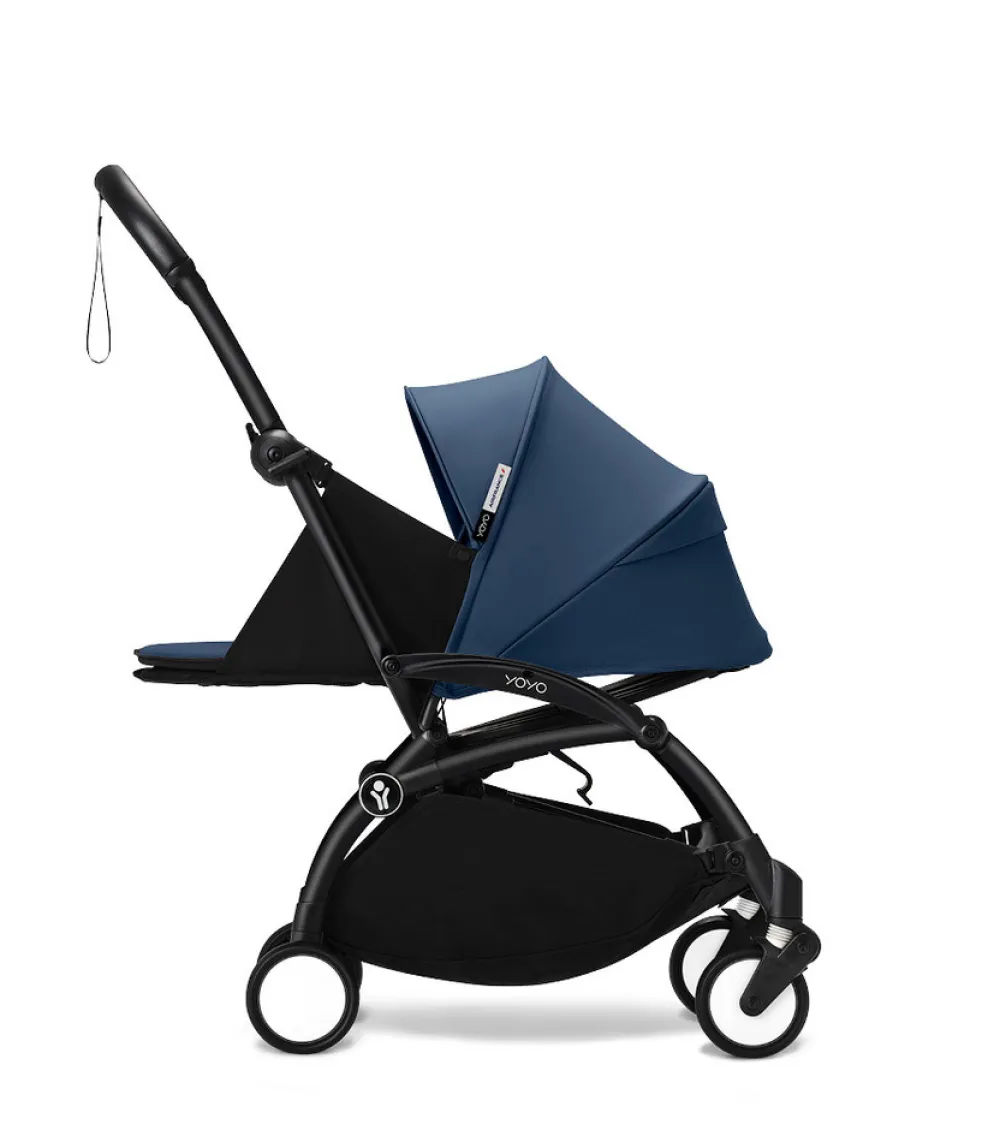 Stokke® YOYO® 0+ newborn pack - Air France Blue- Liggedele Til Kombivogne