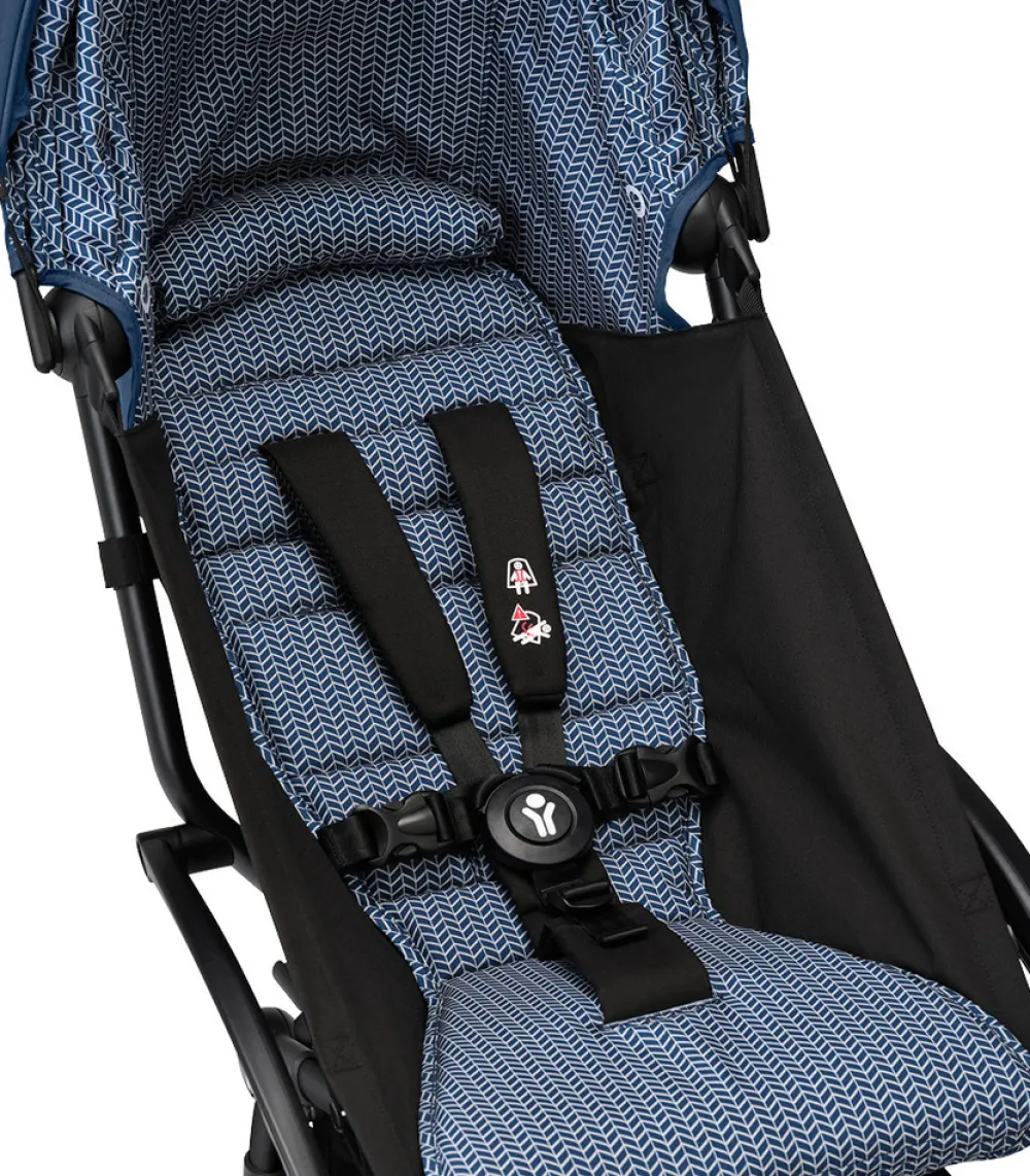 Stokke® YOYO³ Klapvogn - air france blue på sort stel- Rejseklapvogne