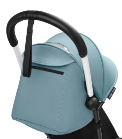 Stokke® YOYO³ Klapvogn - aqua på hvidt stel- Rejseklapvogne
