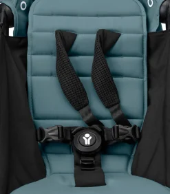 Stokke® YOYO³ Klapvogn - aqua på sort stel- Rejseklapvogne