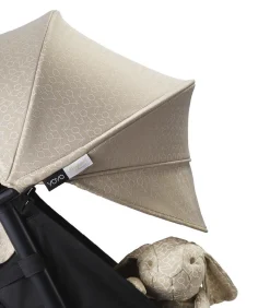 Stokke® YOYO³ Klapvogn - Bonpoint beige på sort stel- Rejseklapvogne