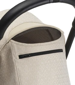 Stokke® YOYO³ Klapvogn - Bonpoint beige på sort stel- Rejseklapvogne