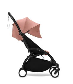 Stokke® YOYO³ Klapvogn - ginger på sort stel- Rejseklapvogne