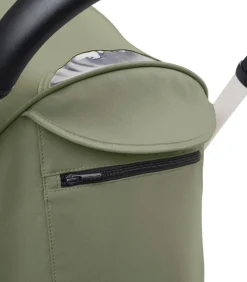 Stokke® YOYO³ Klapvogn - olive på hvidt stel- Rejseklapvogne