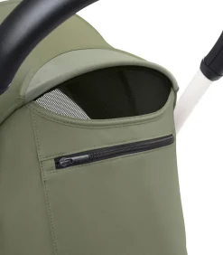Stokke® YOYO³ Klapvogn - olive på hvidt stel- Rejseklapvogne