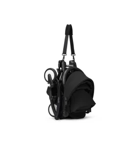 Stokke® YOYO³ Klapvogn - sort på sort stel- Rejseklapvogne