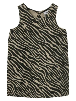 NAME IT Zebra twill spencer - CEMENT- Kjoler