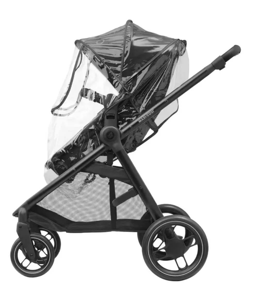 Maxi-Cosi Zelia3 - essentiel black- Klapvogne Med Ergonomiske Sæder